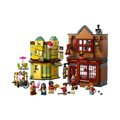 Gambar LEGO Harry Potter Quality Quidditch Supplies & Ice Cream Parlour Set 795 Pcs 76452 - Mix