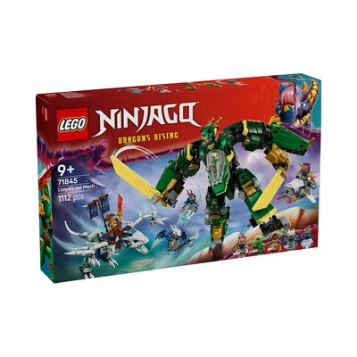 Gambar LEGO Ninjago Lloyds Jet Mech Set 1112 Pcs 71845 - Mix