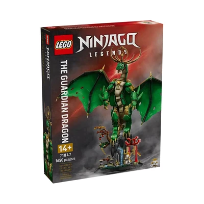 Gambar LEGO Ninjago The Guardian Dragon Set 1650 Pcs 71847 - Hijau