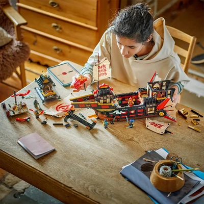 Gambar LEGO Ninjago The Temple Bounty Set 2387 Pcs 71848 - Mix