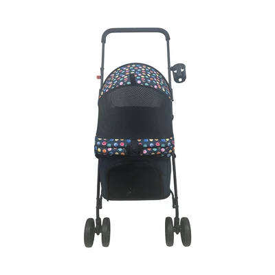 Gambar Pet Kingdom Stroller Hewan Polkadot - Hitam