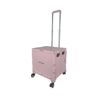 Gambar Pet Kingdom Troli Hewan Lipat - Pink