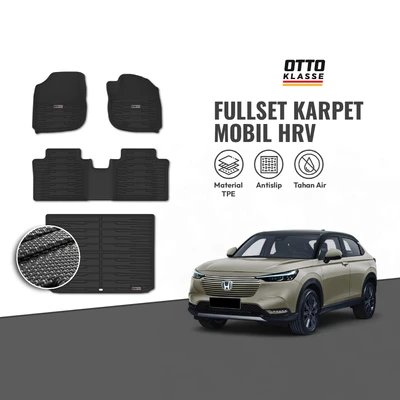 Gambar Otto Klasse Karpet Mobil Fullset HRV 2022-Now TPE - Hitam