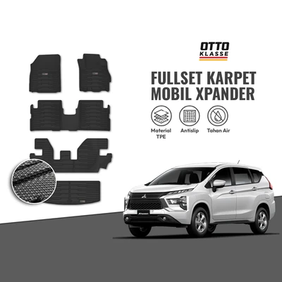 Gambar Otto Klasse Karpet Mobil Fullset Xpander 2017-Now TPE - Hitam