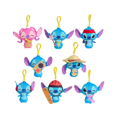 Gambar Stitch Gantungan Kunci Plush Clip On Blind Bag Random