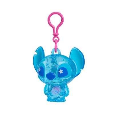 Gambar Stitch Gantungan Kunci Figure Glitter Beadsfilled 7.6 Cm Random