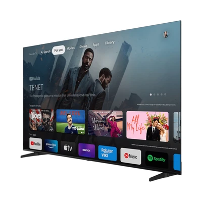 Jual Aqua 43 Inci Led 4 K Google Tv Aqt 43 K 85 Fux Hitam Terbaru