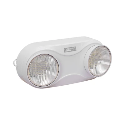 Gambar Powerlite Lampu Darurat Double Head Lithium 4 Watt - Putih