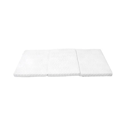 Gambar Sleeplite 90x180x7 cm Kasur Lipat Microfiber Trifold - Putih