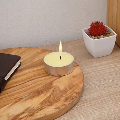 Gambar Breathe Lilin Tealight Aroma Citronella 9 Hours Set 12 pcs - Kuning