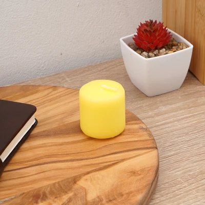 Gambar Breathe Lilin Votive Aroma Citronella 6 Hours Set 6 pcs - Kuning