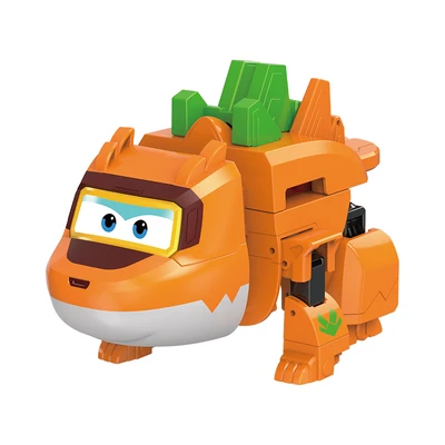 Gambar Alpha Group Robot Superwings Transforming Stego - Oranye