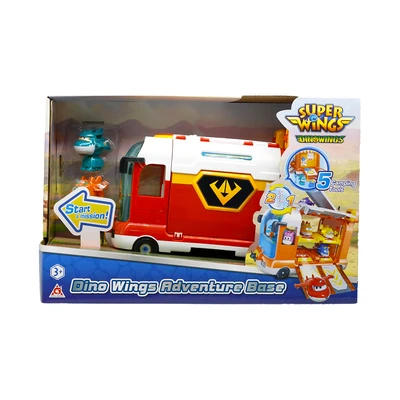 Gambar Alpha Group Playset Superwings Dino Base Car - Mix