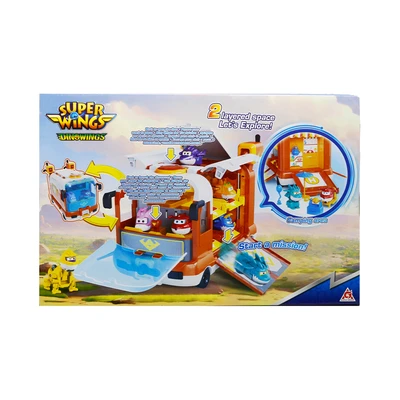 Gambar Alpha Group Playset Superwings Dino Base Car - Mix