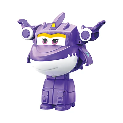 Gambar Alpha Group Robot Superwings Transforming Sally 10 Cm - Ungu