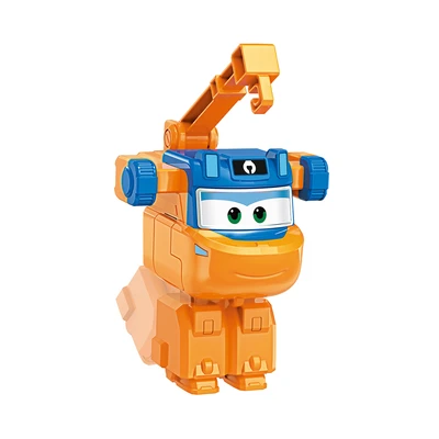 Gambar Alpha Group Robot Superwings Transforming Marty 10 Cm - Oranye