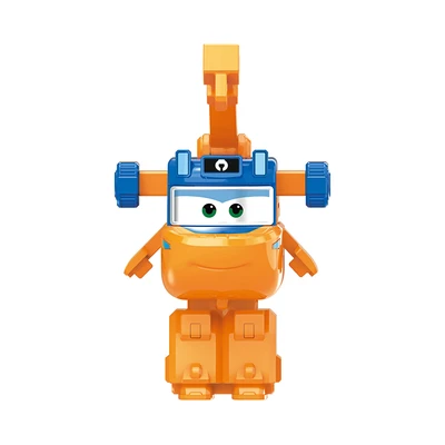 Gambar Alpha Group Robot Superwings Transforming Marty 10 Cm - Oranye