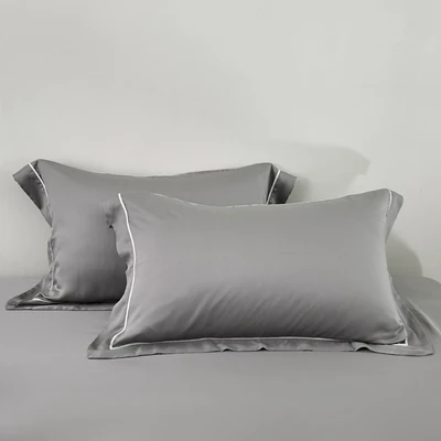 Gambar Informa 180x200 cm Set 7 Pcs Seprai King Tencel Luxe - Silver
