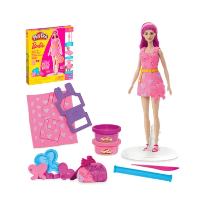 Gambar Play Doh Set Boneka Barbie Designer Fashion Show Random
