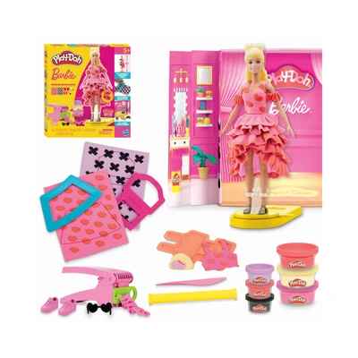 Gambar Play Doh Set Barbie Designer Fashion Show - Mix