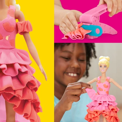 Gambar Play Doh Set Barbie Designer Fashion Show - Mix