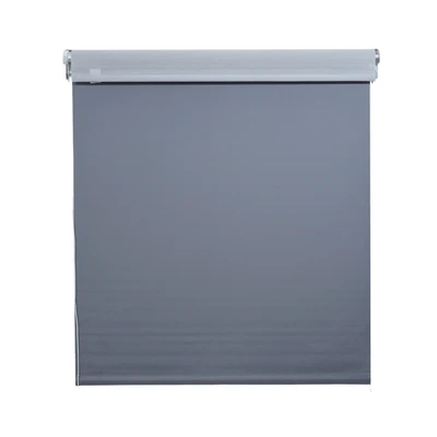 Gambar Informa Roller Blind Double Layer Solid 150x240 cm - Abu-abu