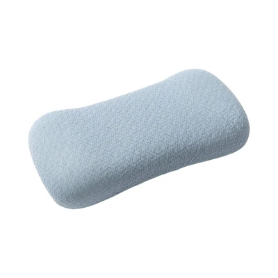 Gambar Forhom Bantal Pinggang Memori Foam Knit 19x43 cm - Biru