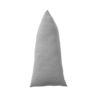 Gambar Forhom Bantal Sofa Microfiber Cooling Triangle 35x65 cm - Abu-Abu