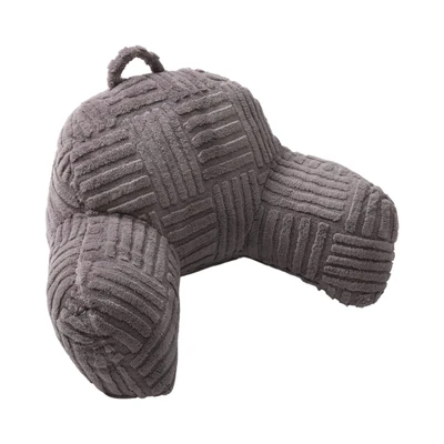 Gambar Forhom Bantal Pinggang Dacron Berlengan Mosaic 48x67 cm - Abu-Abu
