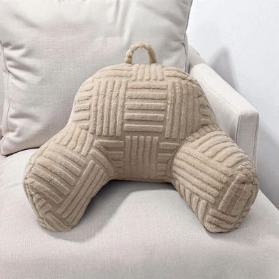Gambar Forhom Bantal Pinggang Dacron Berlengan Mosaic 48x67 cm - Krem Beige