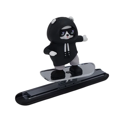 Gambar Otto Klasse Ornamen Dashboard Mobil Move Bear - Hitam