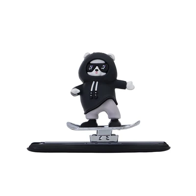 Gambar Otto Klasse Ornamen Dashboard Mobil Move Bear - Hitam
