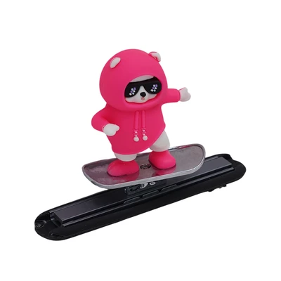 Gambar Otto Klasse Ornamen Dashboard Mobil Move Bear - Pink
