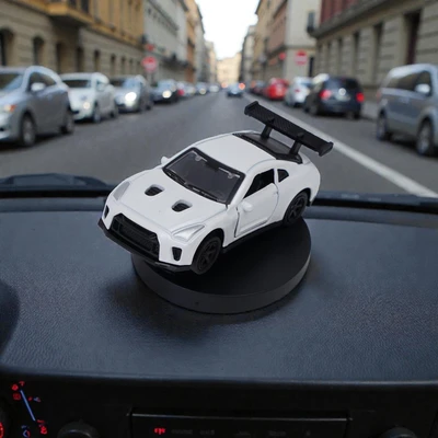 Gambar Otto Klasse Ornamen Dashboard Mobil Drift - Putih