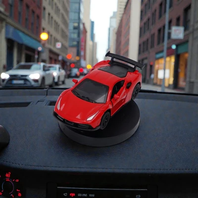 Gambar Otto Klasse Ornamen Dashboard Mobil Drift - Merah