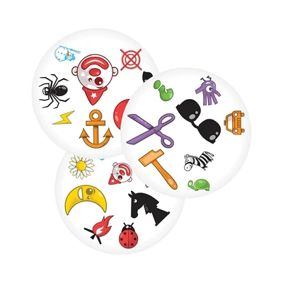 Gambar Hobby Indonesia Set Party Game Spot It - Mix