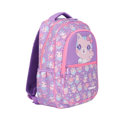 Gambar Tusslr Set Perlengkapan Sekolah Cat - Ungu