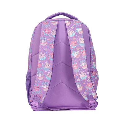 Gambar Tusslr Set Tas Ransel & Botol Minum Cat Versi 1 - Ungu