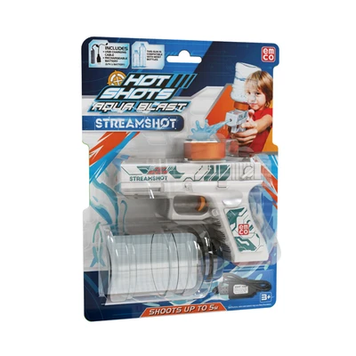 Gambar Emco Water Gun Hot Shots Aqua Blast Streamshot - Putih