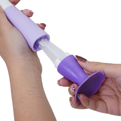 Gambar Proclean Sikat Botol Curved Dengan Suction - Ungu