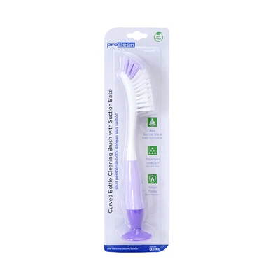 Gambar Proclean Sikat Botol Curved Dengan Suction - Ungu