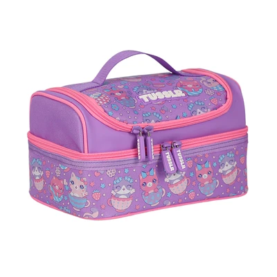 Gambar Tusslr Perlengkapan Sekolah Cat Versi 2 Set 3 Pcs - Ungu