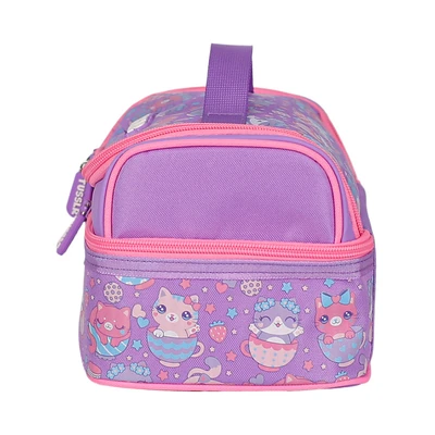 Gambar Tusslr Perlengkapan Sekolah Cat Versi 2 Set 3 Pcs - Ungu