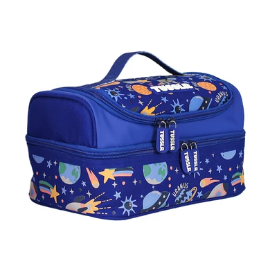 Gambar Tusslr Perlengkapan Sekolah Space Set 3 Pcs - Biru