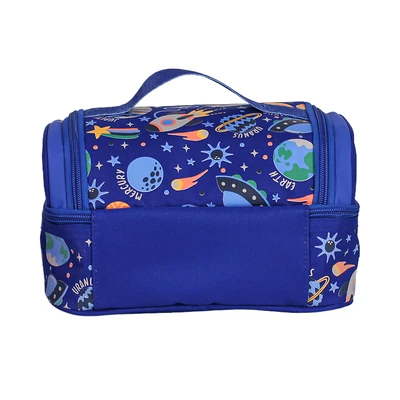 Gambar Tusslr Perlengkapan Sekolah Space Set 3 Pcs - Biru