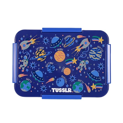 Gambar Tusslr Perlengkapan Sekolah Space Set 3 Pcs - Biru