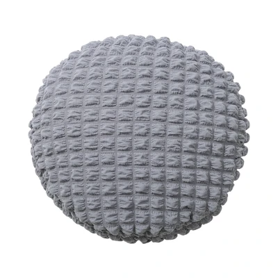 Gambar Forhom Mochi Bantal Sofa Microfiber Seer Round 38x38 cm - Abu-Abu