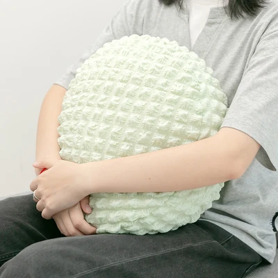 Gambar Forhom Mochi Bantal Sofa Microfiber Seer Round 38x38 cm - Hijau