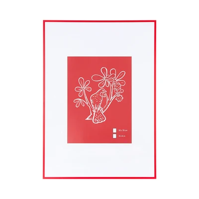 Gambar Informa Bingkai Foto Gallery Dinding Aluminium & Plastik 50x70 cm - Merah