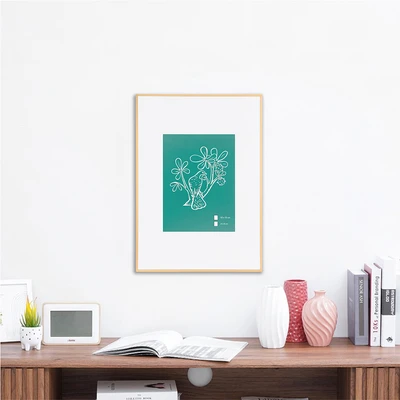 Gambar Informa Bingkai Foto Gallery Dinding Aluminium & Plastik 50x70 cm - Gold
